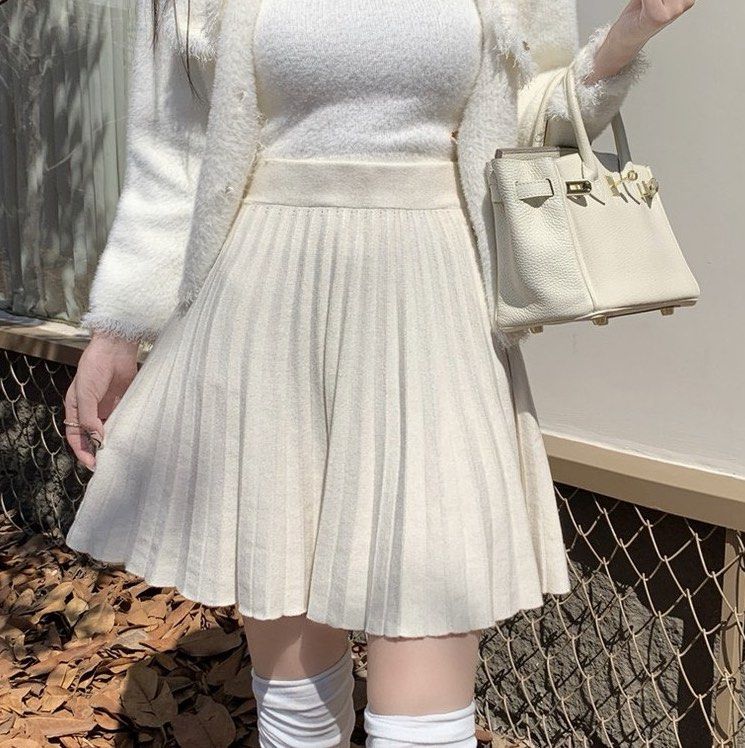 Swing online knit skirt