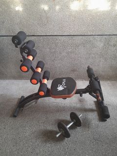 Exercise equipment with dumbell