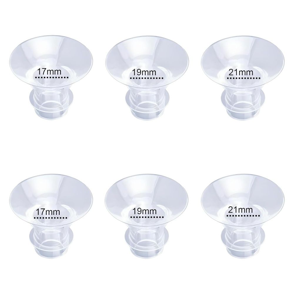 Momcozy Flange Insert 21mm Compatible with Momcozy S9 Pro/S12 Pro. Original  S9 Pro/S12 Pro Breast Pump Replacement Accessories, 1PC (21mm)