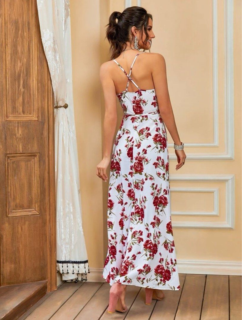 Very floral maxi dress cheap