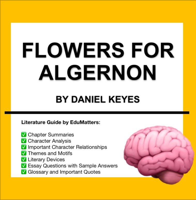 Flowers for Algernon By Daniel Keyes Literature Study Guide Notes Complete Analysis, Hobbies