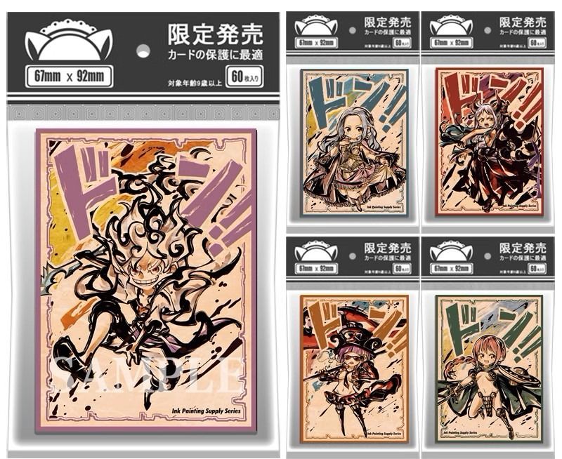 Foil Various One Piece Water Painting Anime card sleeve for Pokemon Yugioh  Vanguard MTG Weiss Duel Master Digimon One Piece Union Arena Lorcana FAB,  Hobbies & Toys, Toys & Games on Carousell