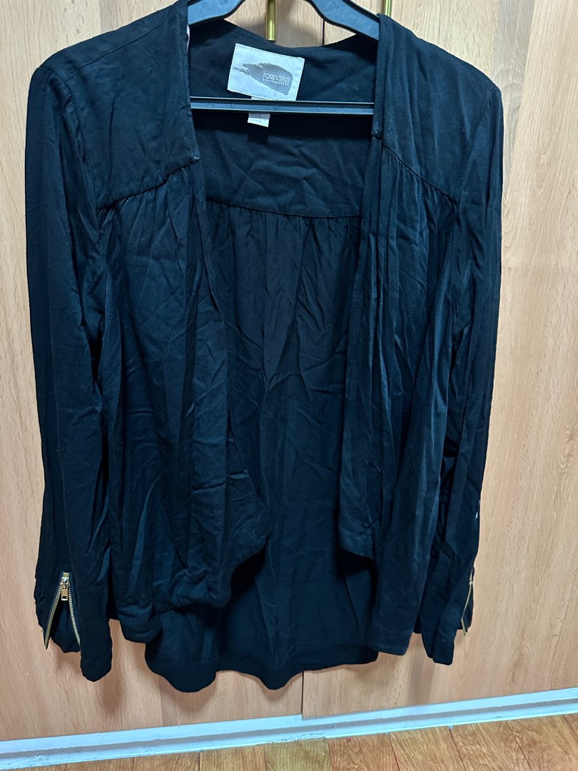 Forever 21 waterfall coat or cardig