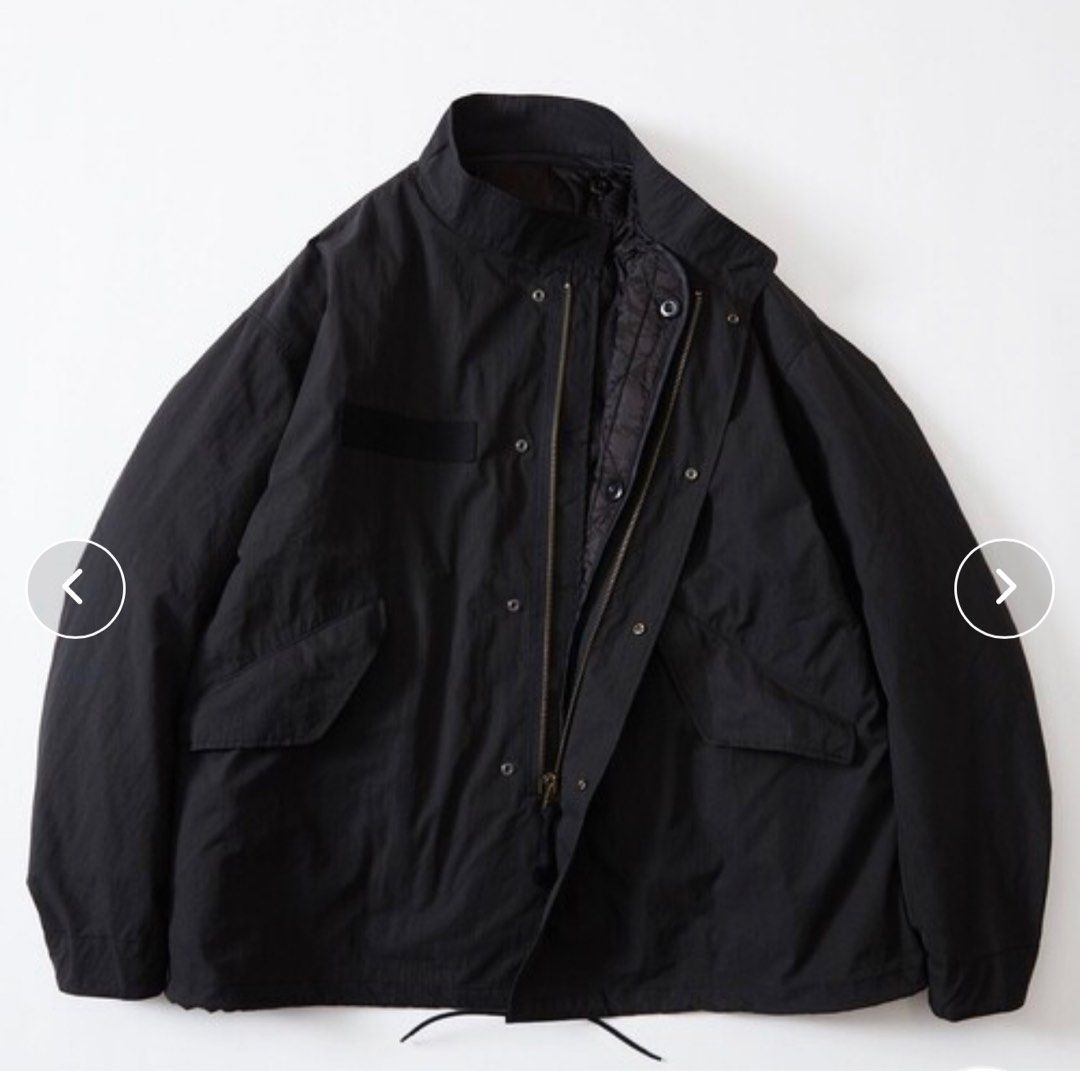 Freak's store MA-1 liner jacket 褸黑色wtaps beams, 男裝, 外套及