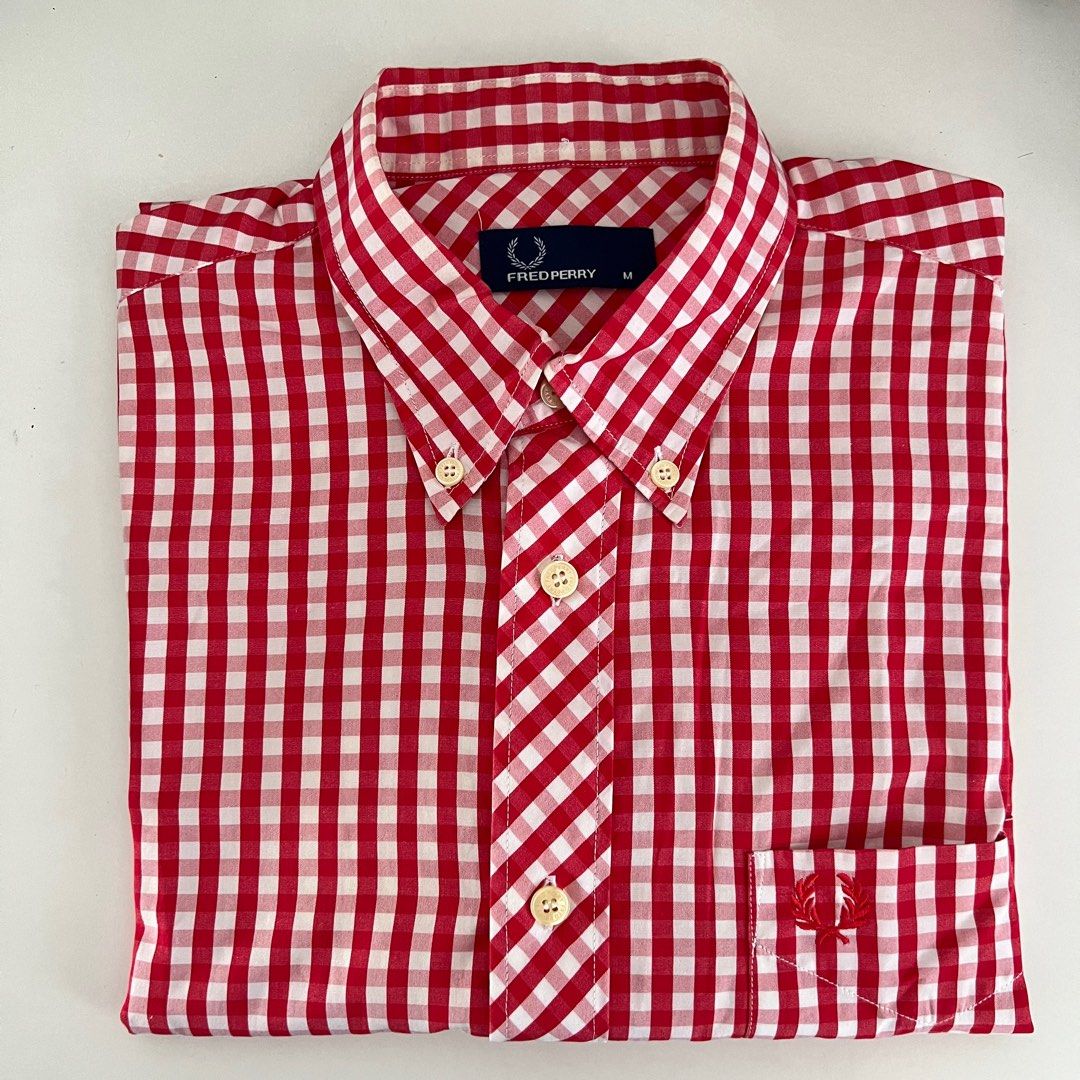 Fred Perry Short Sleeve Shirt Fred Perry Mens Shirt