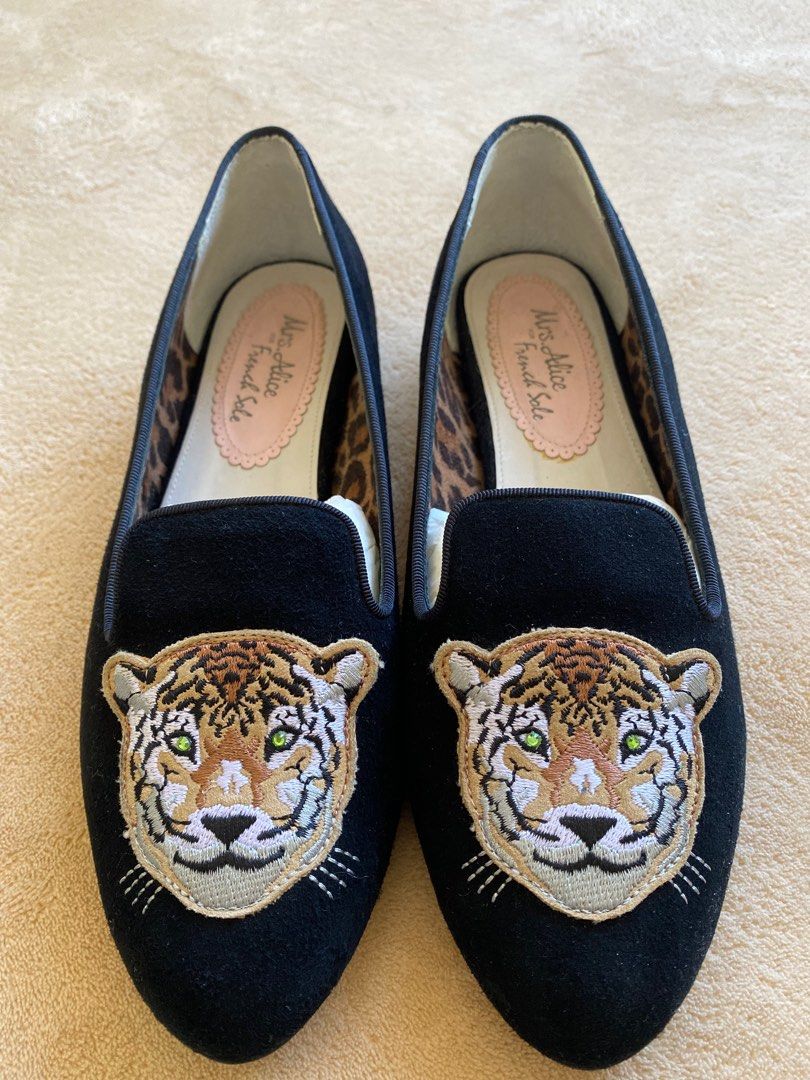 French discount sole slippers