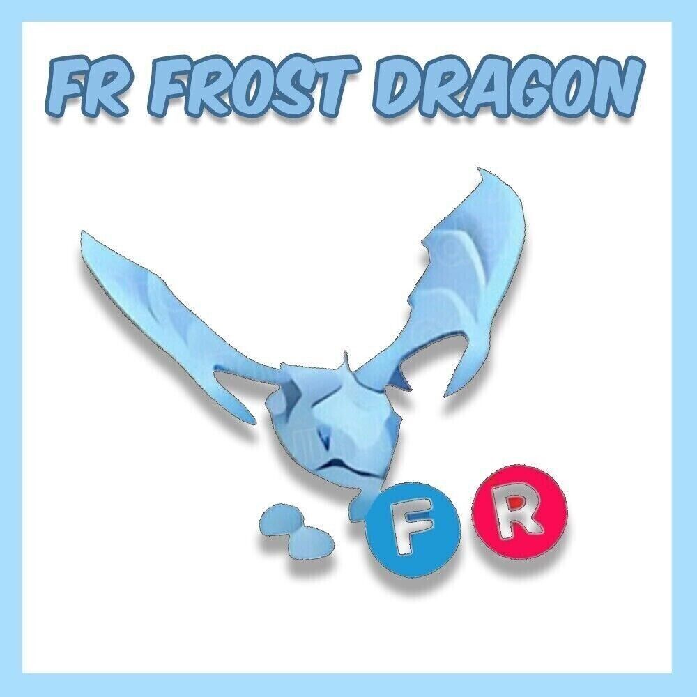 FROST DRAGON (adopt me pet), Hobbies & Toys, Toys & Games on Carousell