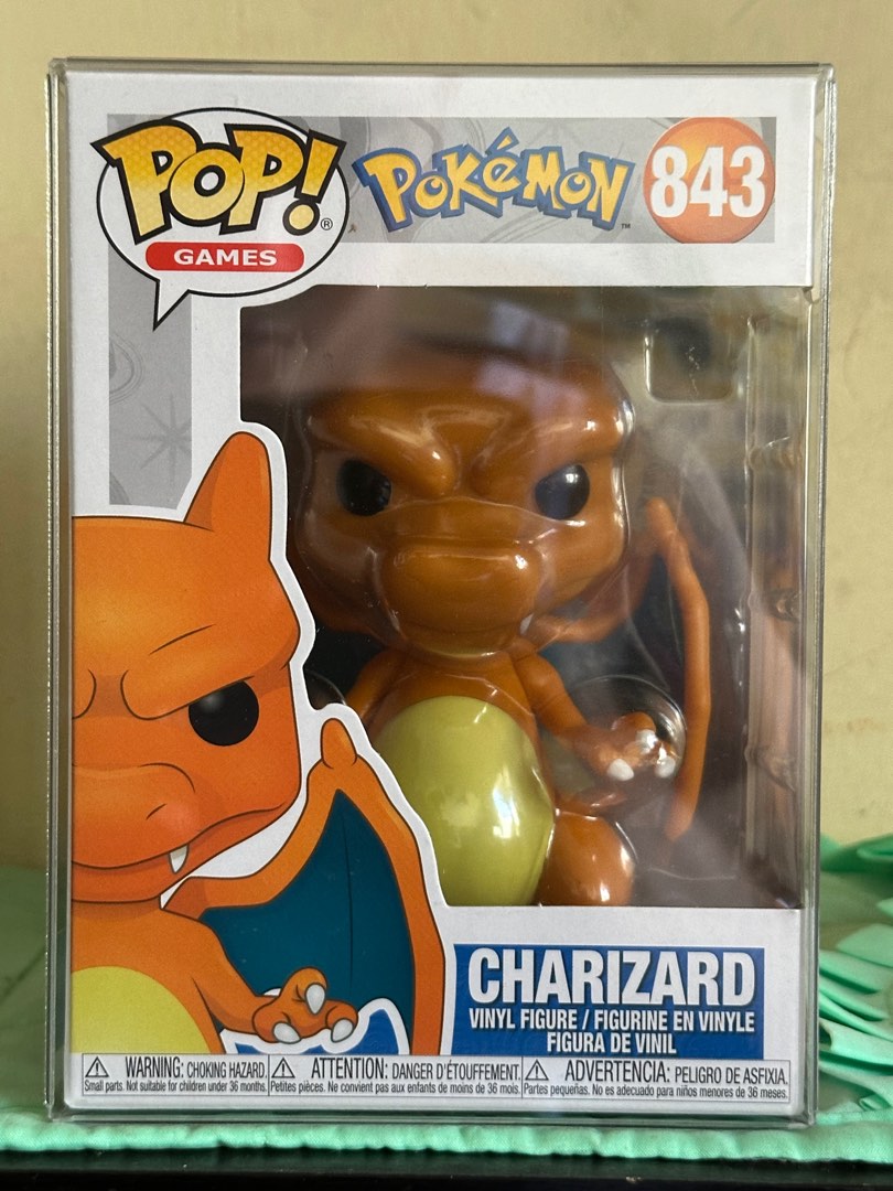 Funko Pop Pokemon 843 Charizard, Hobbies & Toys, Toys & Games on Carousell