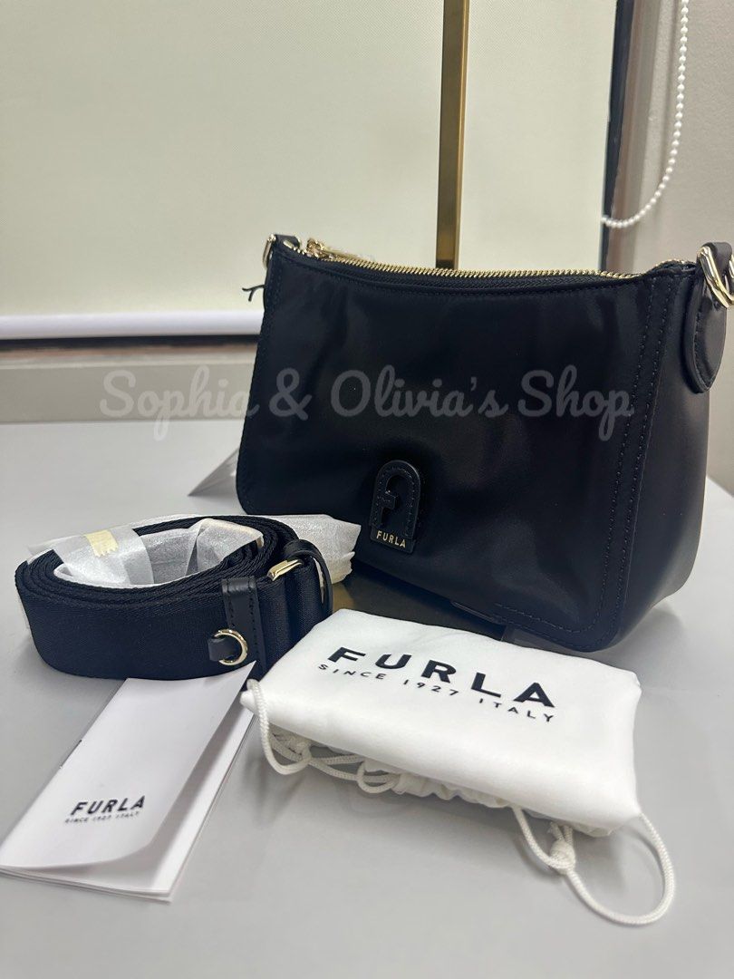 FURLA Atena Nylon Crossbody, Luxury, Bags & Wallets on Carousell