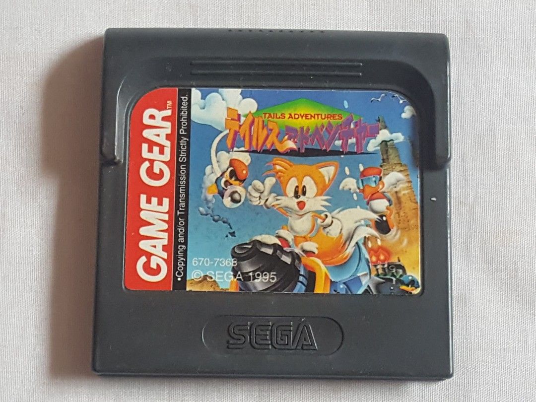 Tails Adventure Sur Sega Game Gear – Version PAL Complète – Jeu D’action-aventure