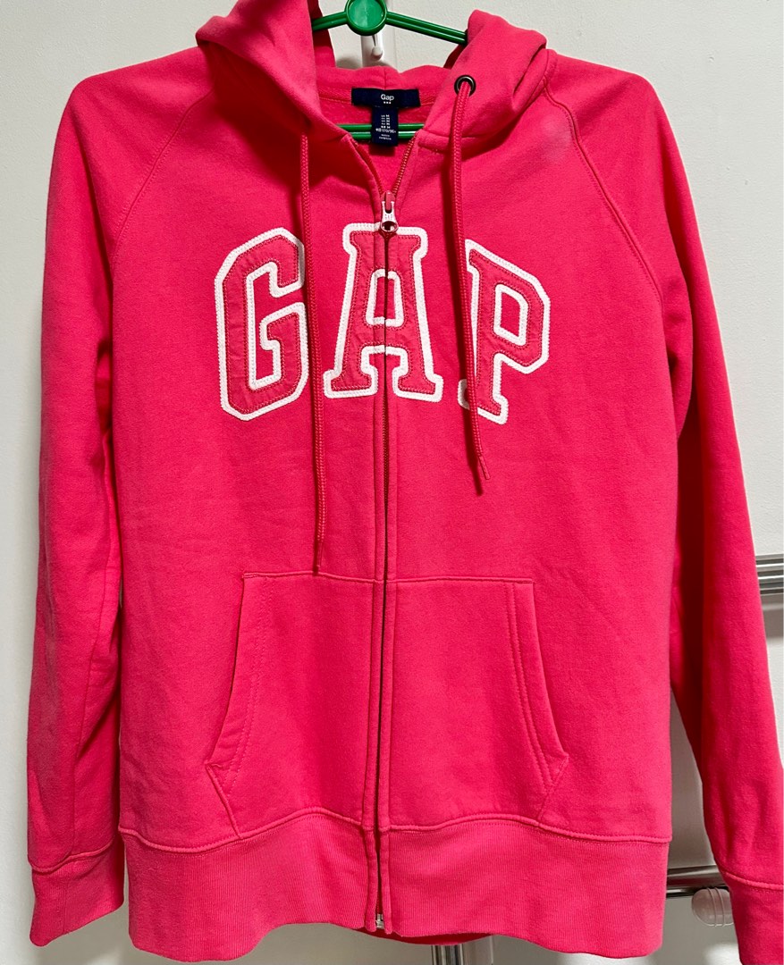 Gap logo outlet zip hoodie