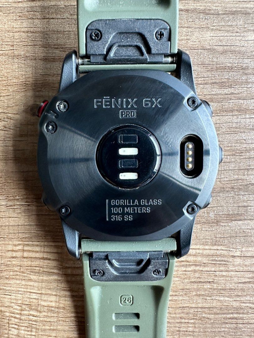 Garmin fenix 6x on sale pro gorilla glass