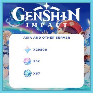 Genshin Impact Rerolls Account