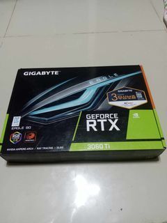 GIGABYTE EAGLE RTX 3060TI 8GB COMPLETE BOX