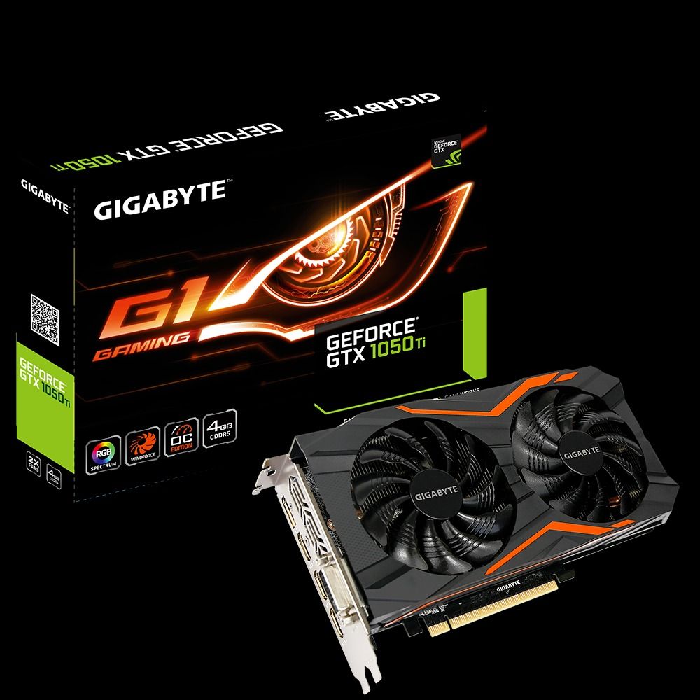Gigabyte GTX 1050Ti G1 Gaming 4G GTX 1050Ti 3 HDMI