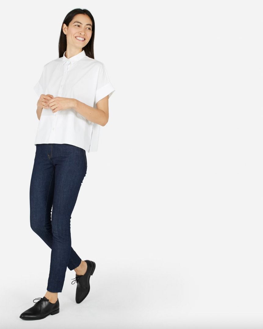Everlane modern oxford black 2025