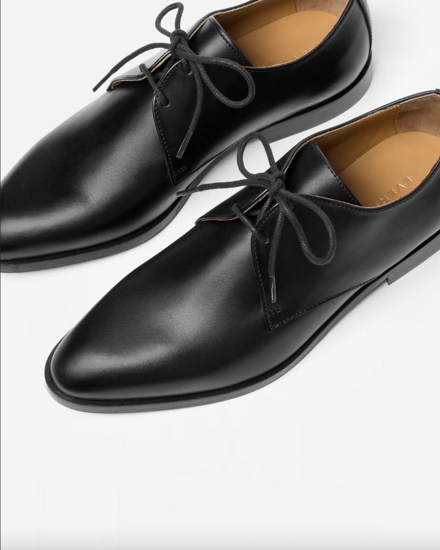 GUC Everlane E2 Modern Leather Oxford shoes in Black Size US 8