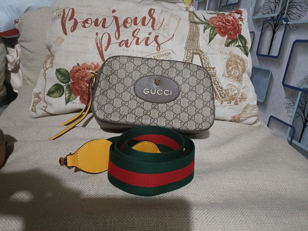 Gucci cherry line (Category: Luxury Bags & Wallets) located in Santa Rosa. Submitted by babylen11 (Listing ID 1267031348, Image 1). Description: prelove Gucci cherry line sling bag not guaranteed authentic.