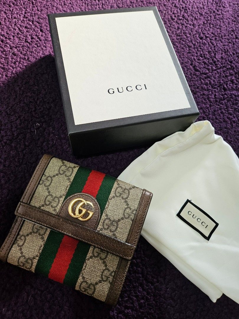 Gucci ophidia french sales flap wallet
