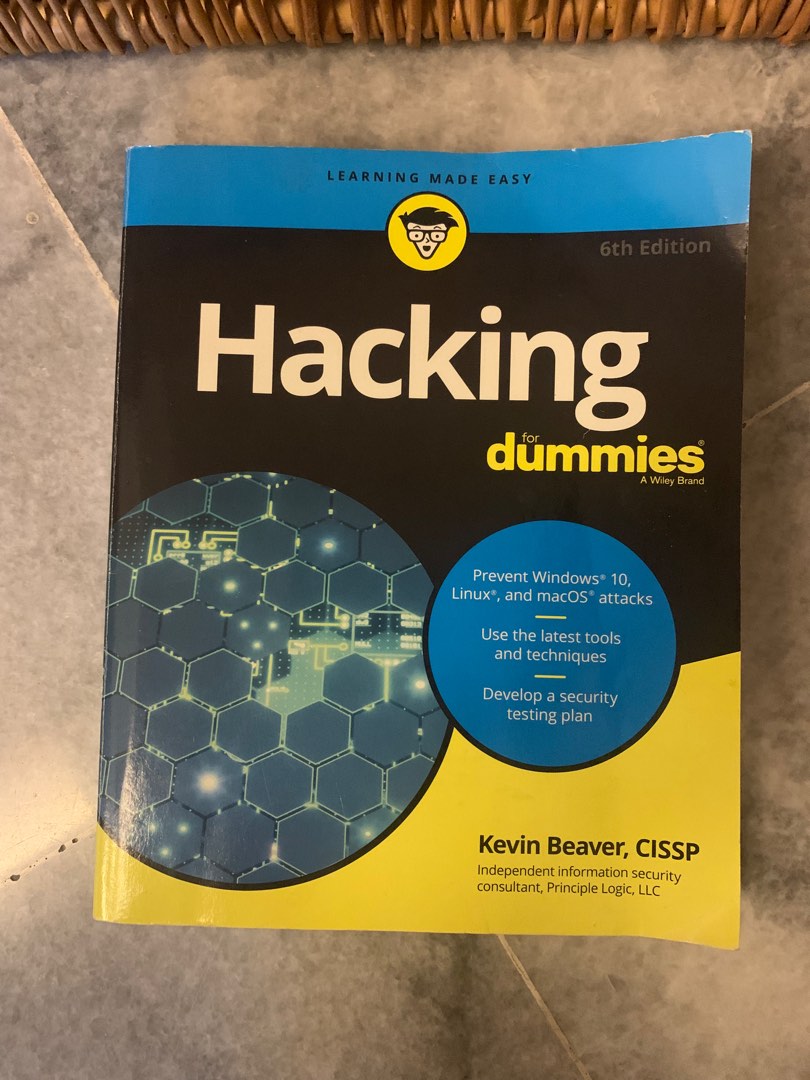 Hacking for dummies, Hobbies & Toys, Books & Magazines, Textbooks on ...