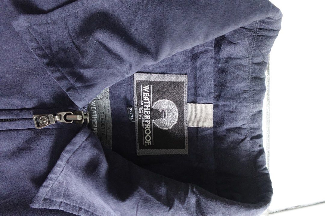 Harrington Jacket Suede Weatherproof Garment Co. XLarge