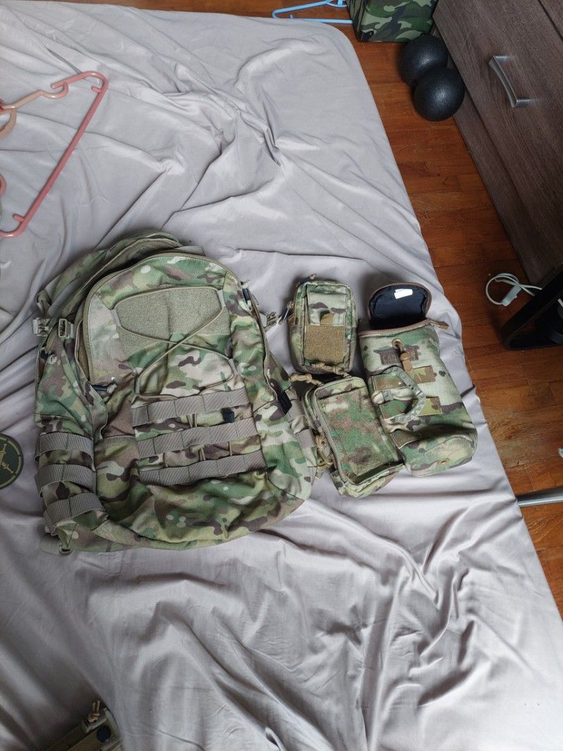 Helikon-Tex EDC Side Bag – Melange Schwarz-Grau, Kompakte Alltagstasche Mit MOLLE-System