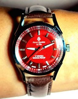 #Henri Sandoz #Mechanical Watch #Swiss Made