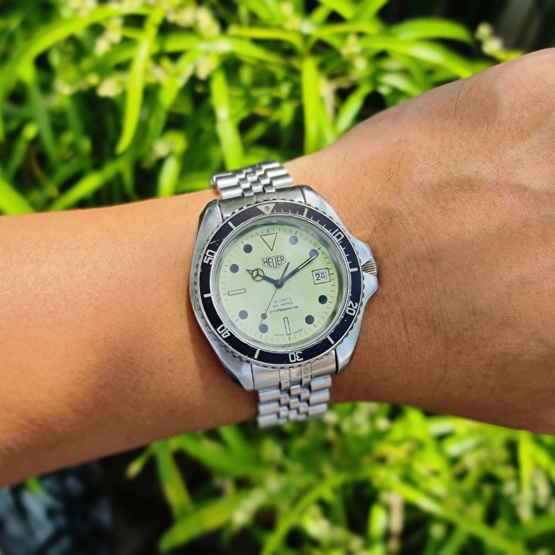 HOT Heuer Night Diver Vintage Tag Heuer 1000 Heuer Night Diver