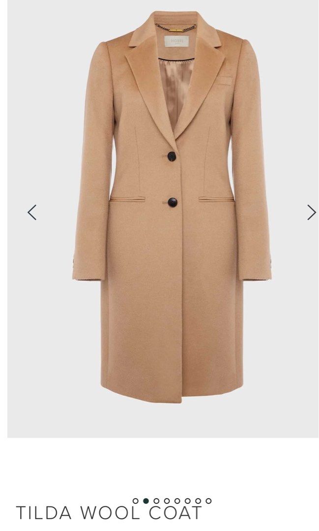 Hobbs London Wool Coat Camel Colour Women s Fashion Coats