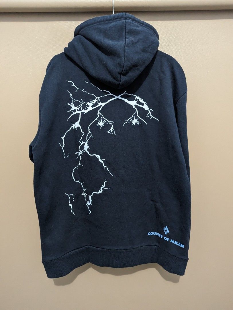 Marcelo burlon top lightning hoodie