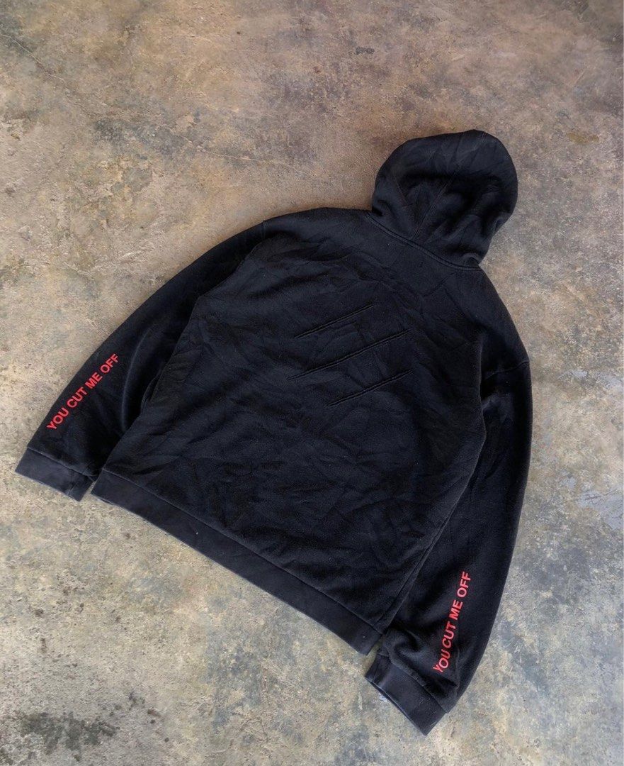 Hoodie offwhite you cut me off