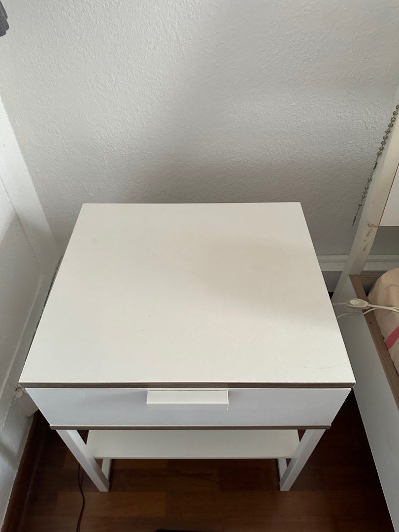 IKEA Bedside Table, Furniture & Home Living, Furniture, Shelves