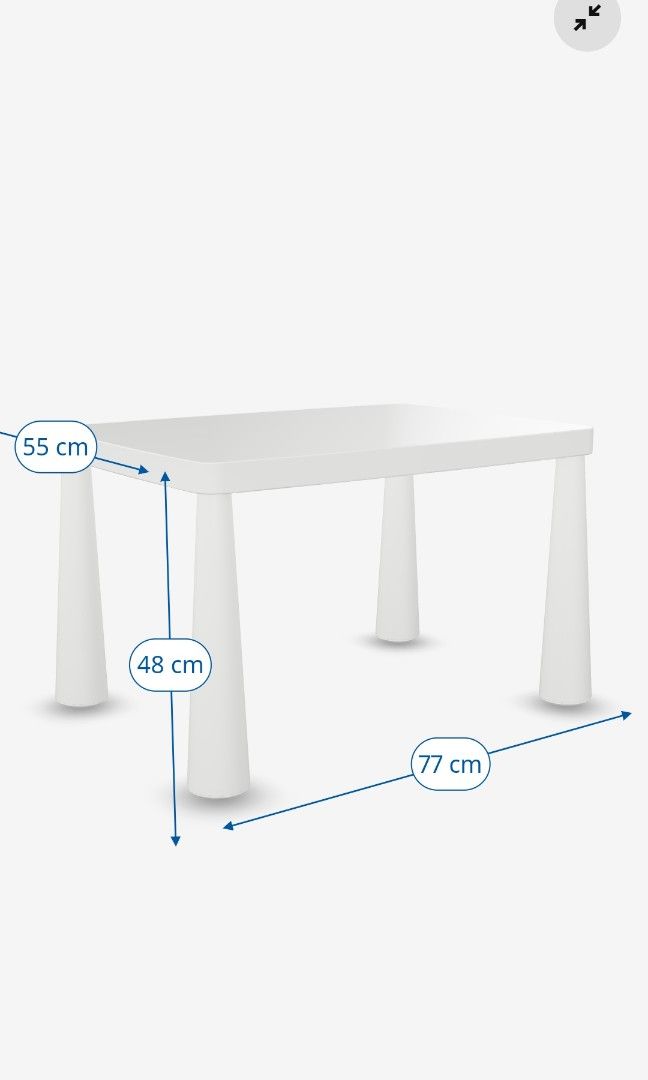 Ikea Children table and chair, Babies & Kids, Baby Nursery & Kids