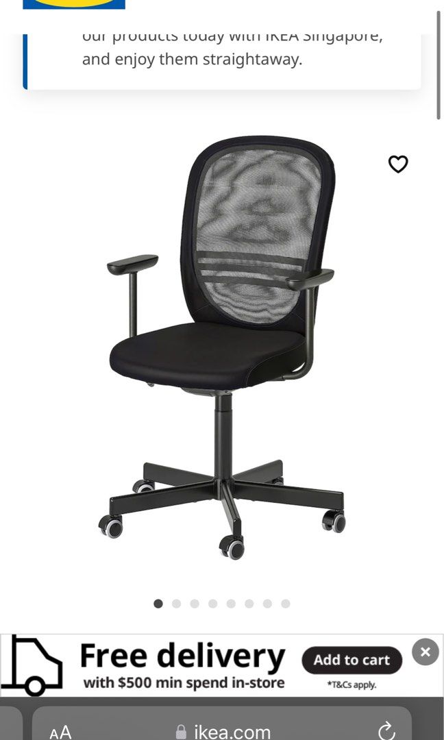 Ikea clearance flintan chair