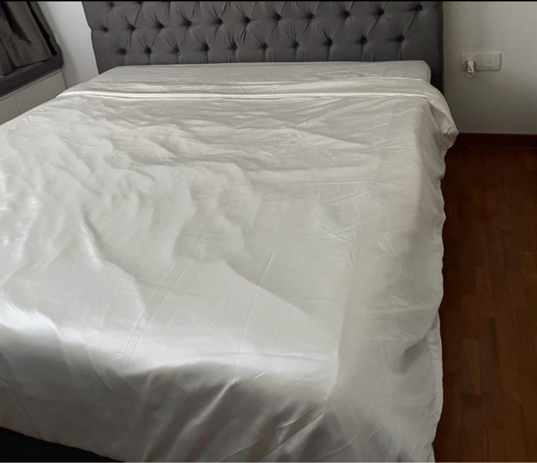 Ikea King Mattress, Furniture & Home Living, Furniture, Bed Frames