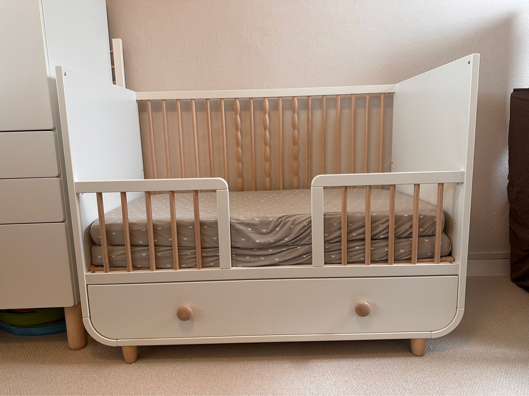 IKEA Myllra Cot (White), Babies & Kids, Baby Nursery & Kids Furniture