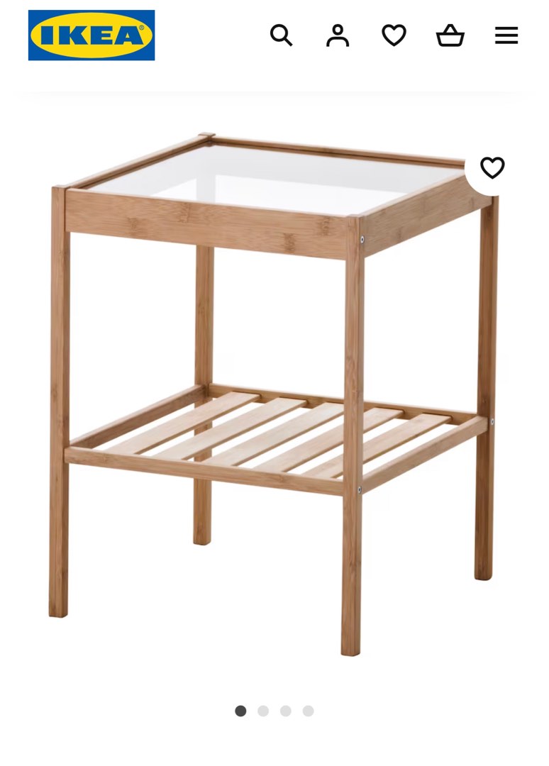 Ikea Side Table, Furniture & Home Living, Furniture, Tables & Sets on