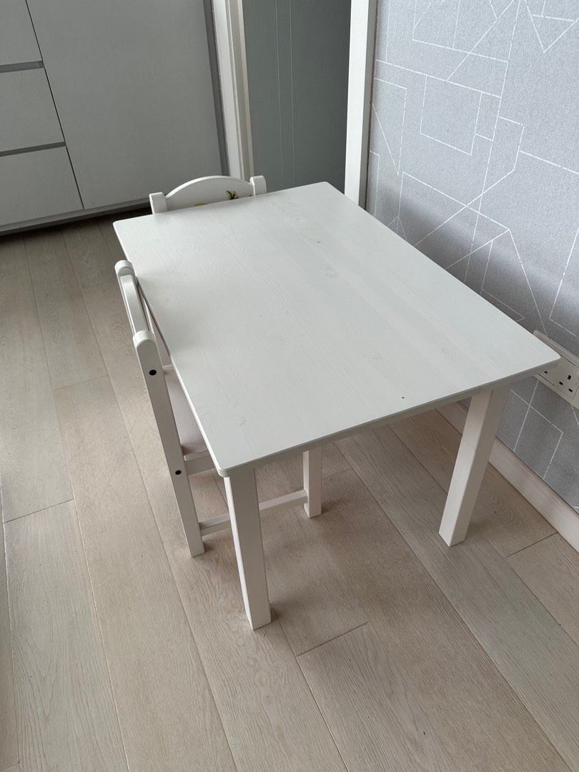 IKEA Sundvik kids table and chairs, Babies & Kids, Baby Nursery & Kids