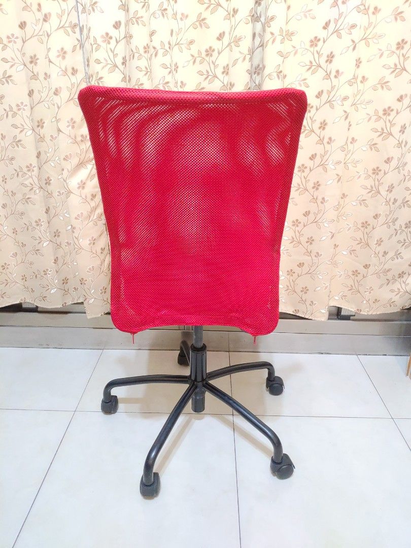 《IKEA》 TORBJÖRN絕版款 北歐工業 LOFT風格經典 電腦椅 旋轉椅 辦公椅 工作椅 紅色 椅子 照片瀏覽 3