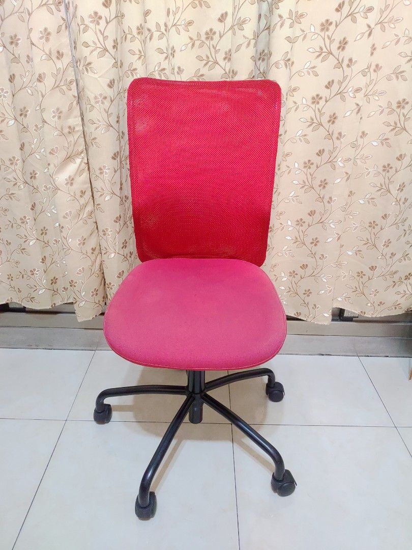 《IKEA》 TORBJÖRN絕版款 北歐工業 LOFT風格經典 電腦椅 旋轉椅 辦公椅 工作椅 紅色 椅子 照片瀏覽 1