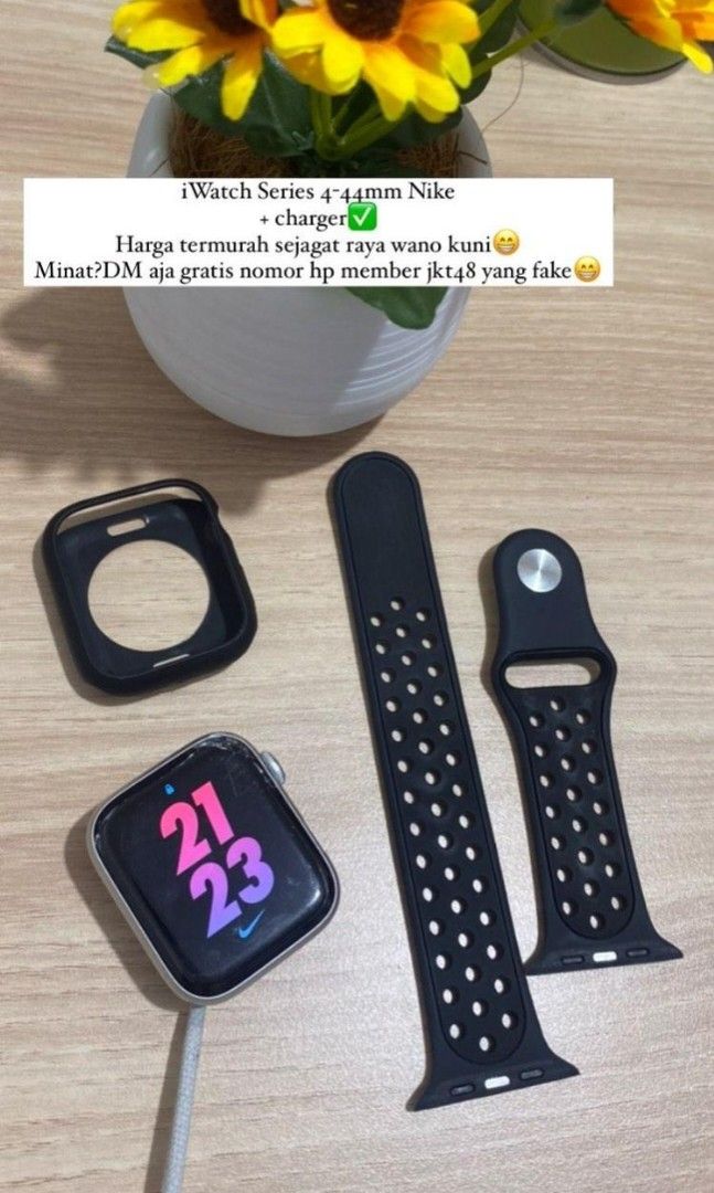 Harga iwatch series sale 4 nike
