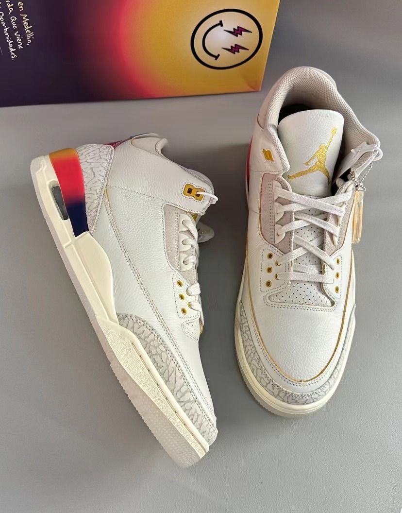 😎J Balvin x Jordan Air Jordan 3 Retro SP 