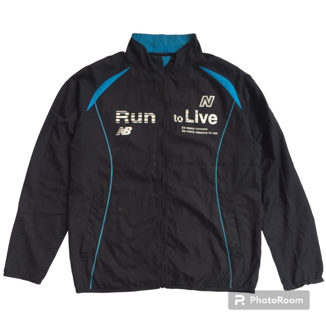 Jaket running sales new balance