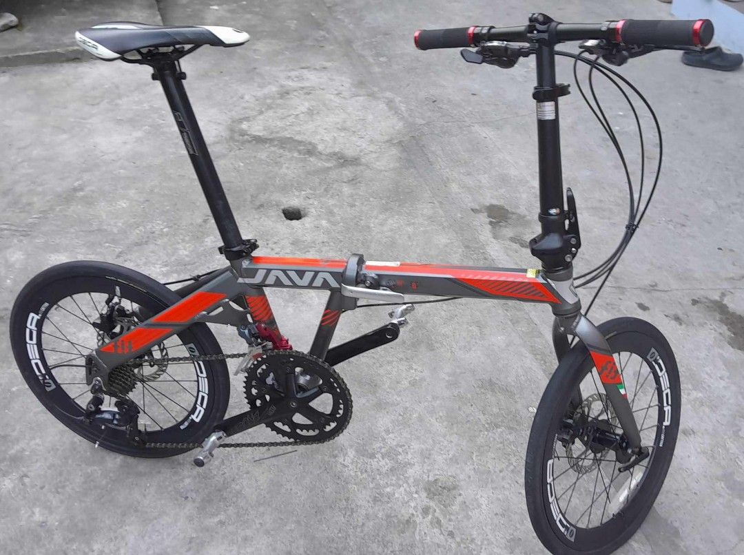 JAVA FIT FOLDING BIKE (Category: Bicycles) located in Taguig. Submitted by espiemar_17 (Listing ID 1267084993, Image 3). Description: GOOD AS NEW FOLDING BIKE.