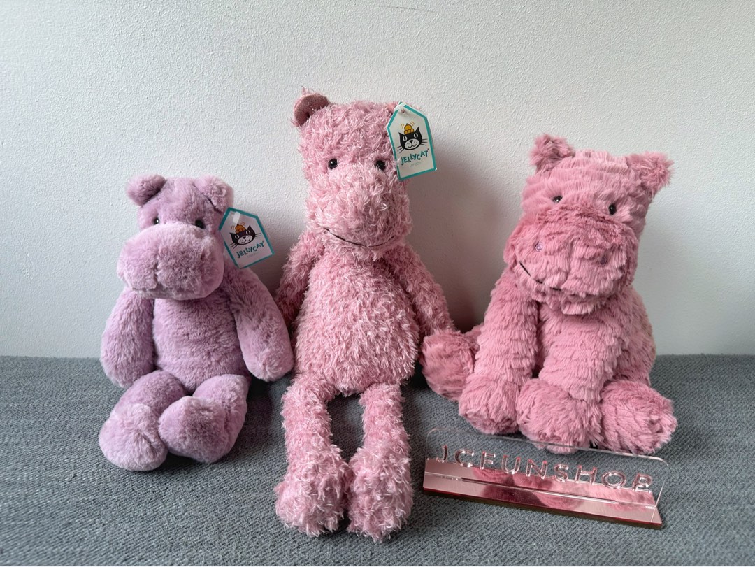 Jellycat fuddlewuddle shop hippo