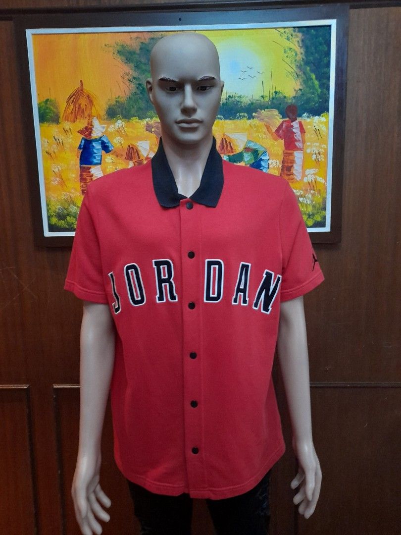 JORDAN DNA DISTORTED SHIRT Men s Fashion Tops Sets Tshirts Polo Shirts on Carousell