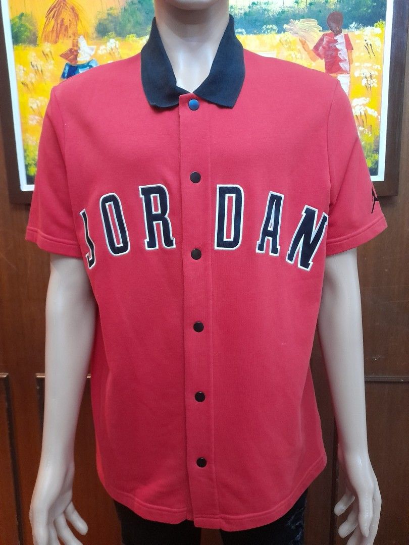 JORDAN DNA DISTORTED SHIRT Men s Fashion Tops Sets Tshirts Polo Shirts on Carousell
