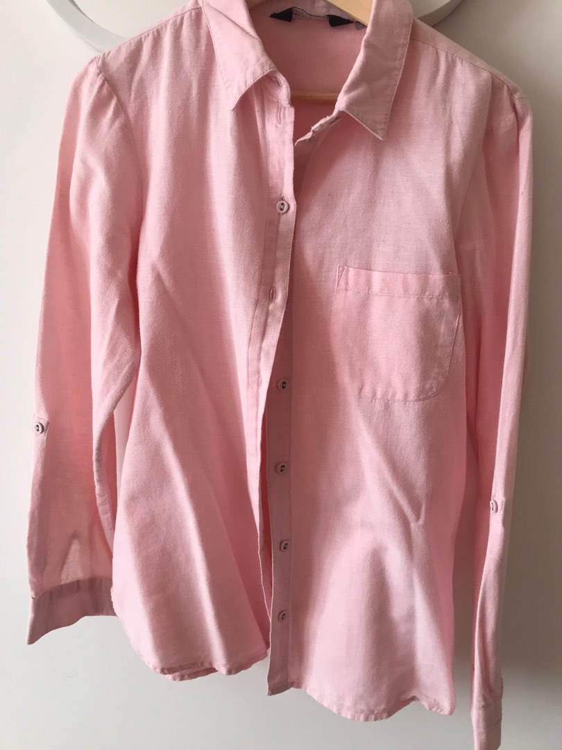 dorothy perkins pink shirt