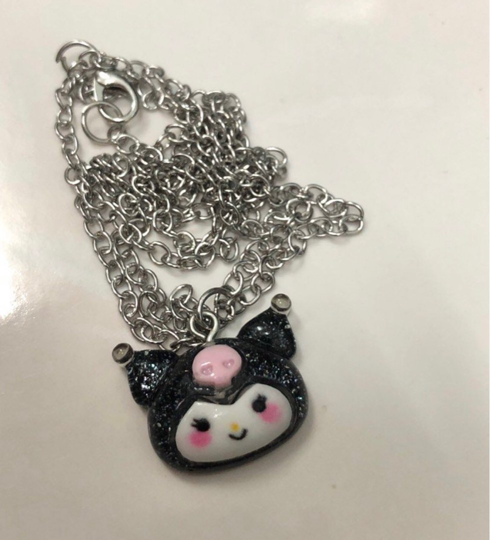 5pcs/set HelloKitty Kulome Melody Necklace Sanrio Cute Pendant Magnetic  Sister Necklace Cartoon Fashion Jewelry Best Friend Gift - AliExpress