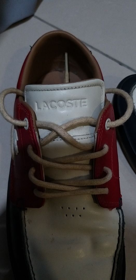 Lacoste marina 2024 boat shoes